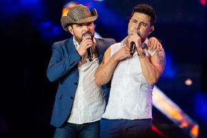 Tiro após show de Henrique e Juliano deixa mulher ferida